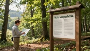 Checkliste für die Waldverpachtung