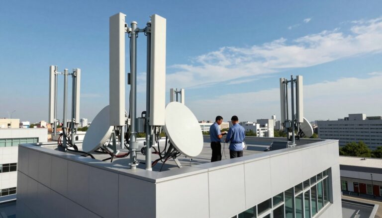 Dach für Telekommunikationsunternehmen verpachten