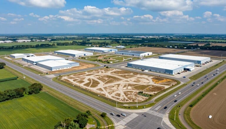 Gewerbegrundstücke mit guter Autobahnanbindung verpachten