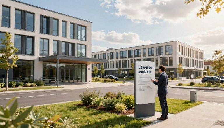 Gewerbezentrum verpachten