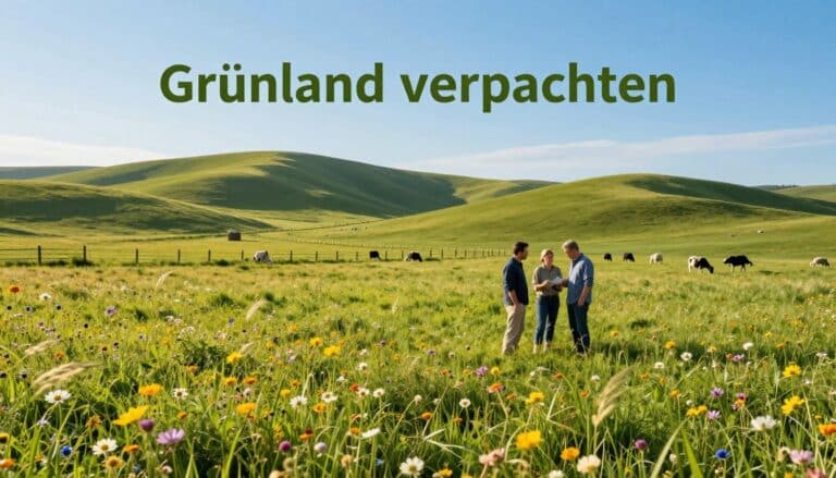 Grünland für Heugewinnung verpachten