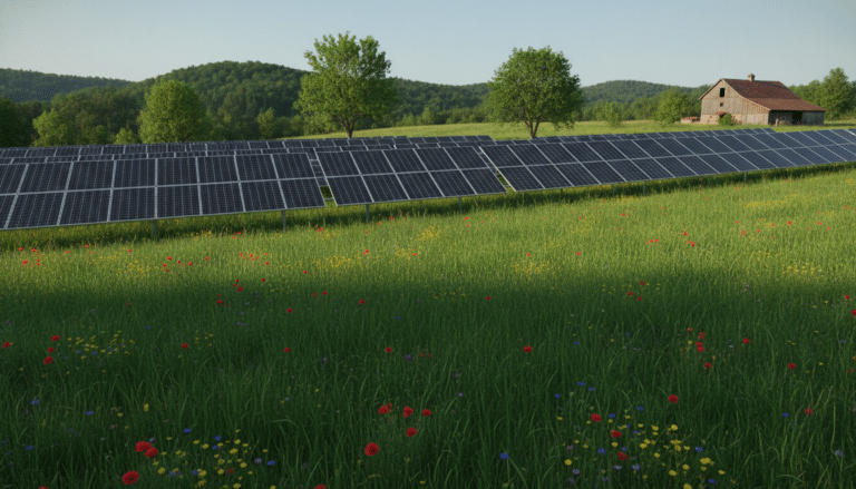 Grünland für einen Solarpark verpachten