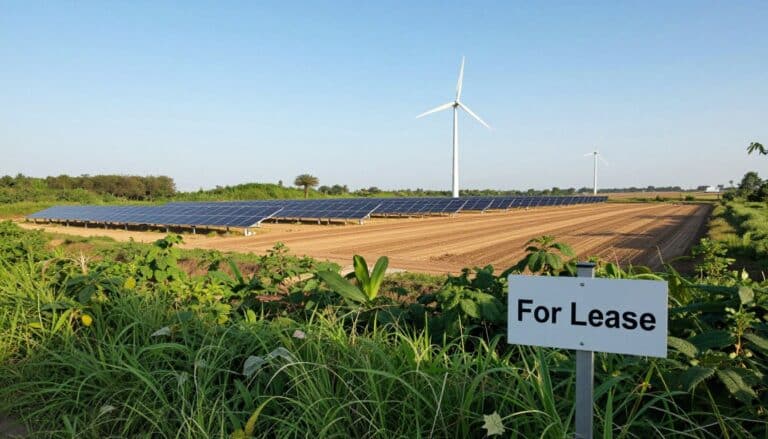 Grundstück für Energie-Infrastruktur verpachten