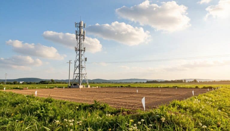 Grundstück für Netzinfrastruktur mit Erweiterungspotenzial verpachten