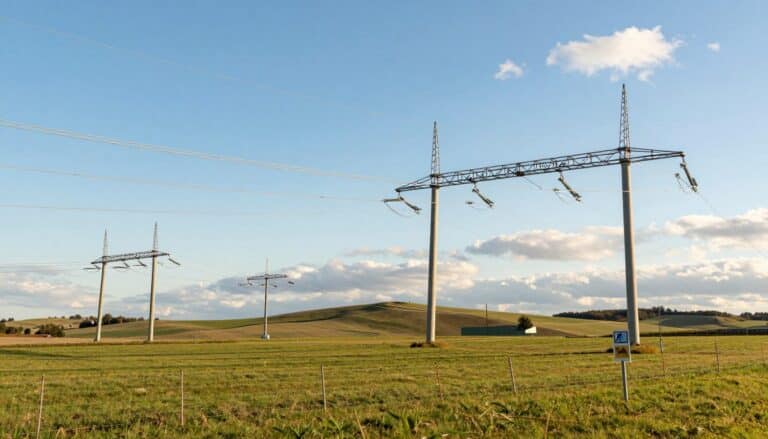 Grundstück für Stromübertragungsnetze verpachten
