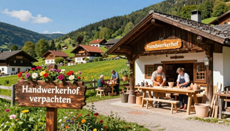 Handwerkerhof verpachten