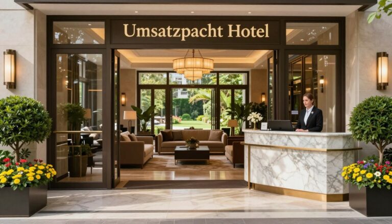 Hotelpacht mit Umsatzpacht vereinbaren