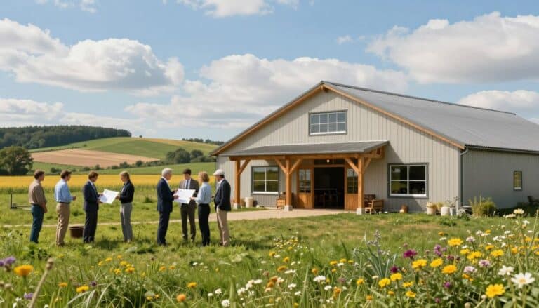 Landwirtschaftliche Betriebsgebäude verpachten