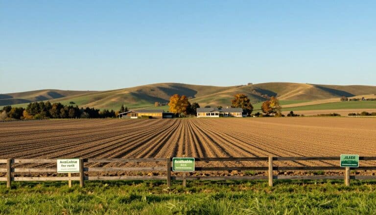 Landwirtschaftliche Flächen bei Leerstand verpachten