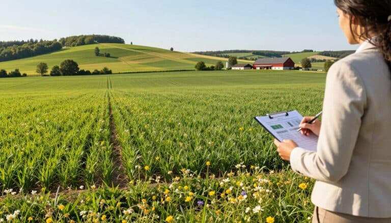 Landwirtschaftliche Flächen bewerten vor der Verpachtung
