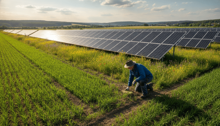 Landwirtschaftliche Flächen für Solarparks verpachten