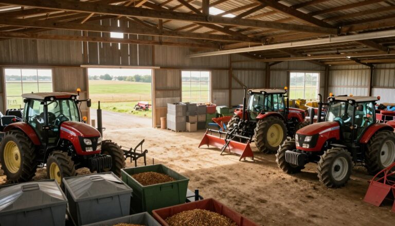 Landwirtschaftliche Hallen mit Inventar verpachten