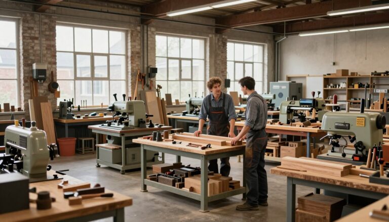Maschinenhalle an Handwerksbetriebe verpachten