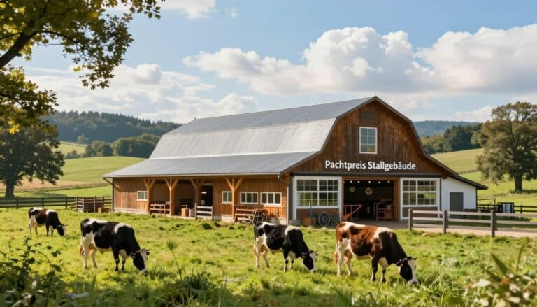Pachtpreis für Stallgebäude berechnen