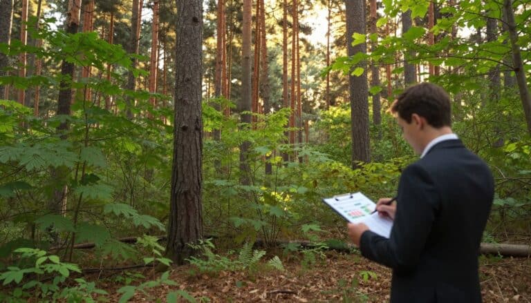 Pachtpreis für Waldflächen berechnen