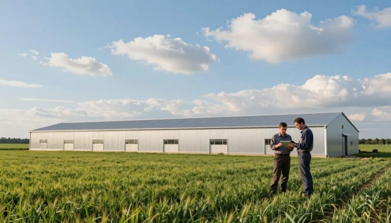 Pachtpreis für landwirtschaftliche Hallen berechnen