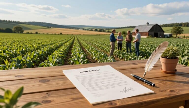 Pachtvertrag für Ackerland