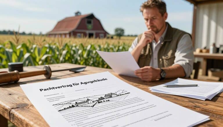 Pachtvertrag für Agrargebäude