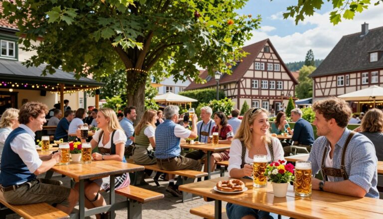 Pachtvertrag für Biergärten
