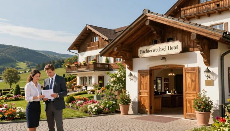 Pächterwechsel bei einem Hotel