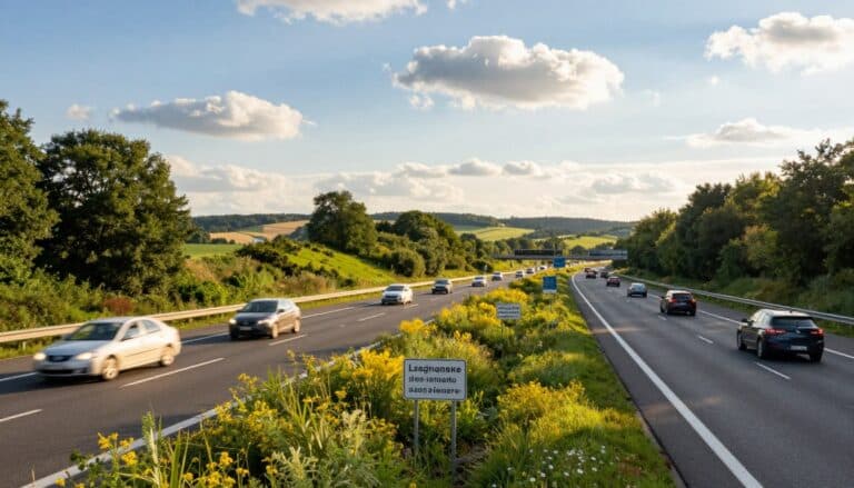 Randflächen entlang von Autobahnen verpachten