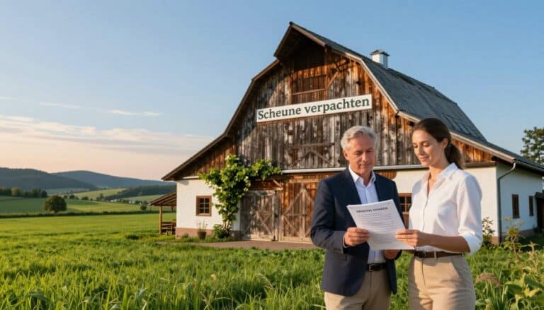 Scheunen erfolgreich zur Verpachtung vermarkten