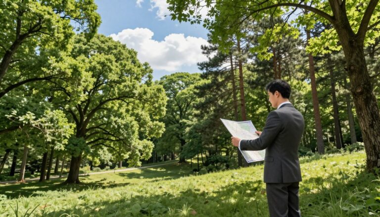 Wald an Forstunternehmen verpachten