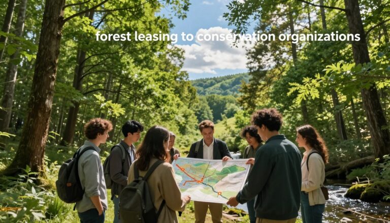 Wald an Naturschutzorganisationen verpachten