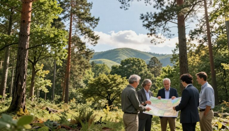 Wald an regionale Forstbetriebe verpachten