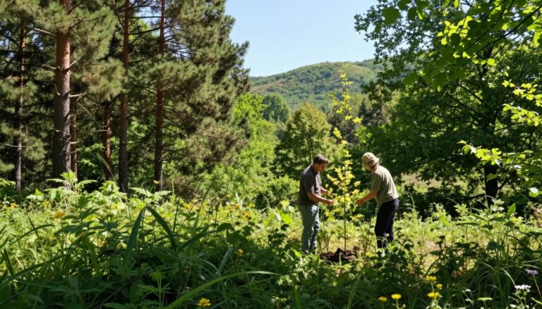 Wald für ökologische Aufwertungsmaßnahmen verpachten