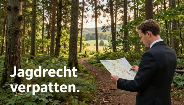 Wald mit Jagdrecht verpachten