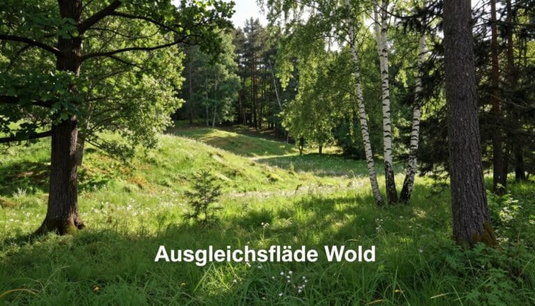 Waldflächen für Ausgleichsmaßnahmen verpachten