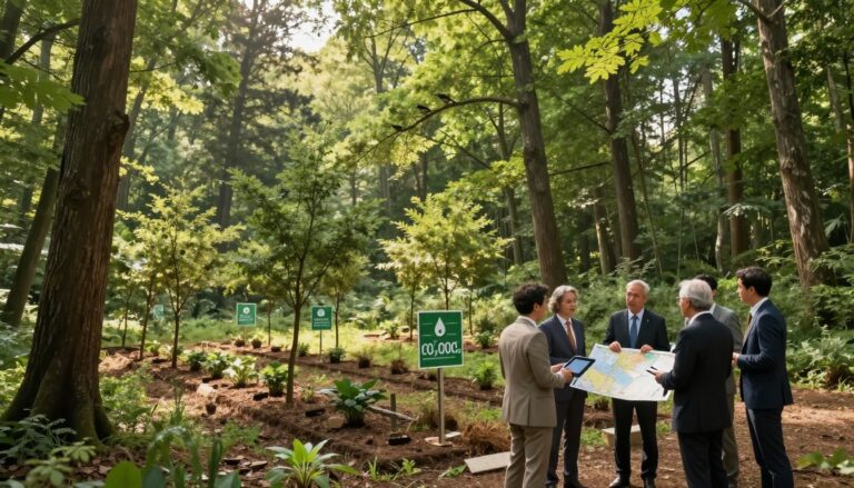 Waldflächen für CO₂-Projekte verpachten