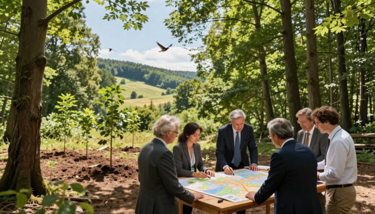 Waldflächen für Klimaschutzprojekte verpachten