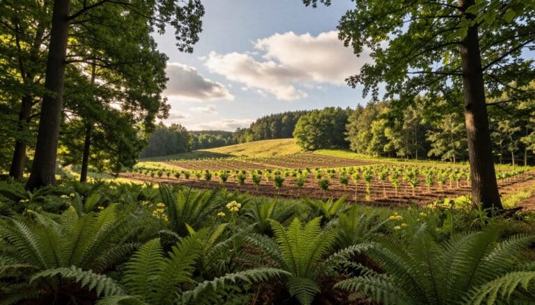 Waldflächen für Kompensationsmaßnahmen verpachten