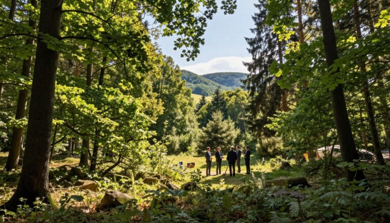 Waldflächen für Schutzprojekte verpachten