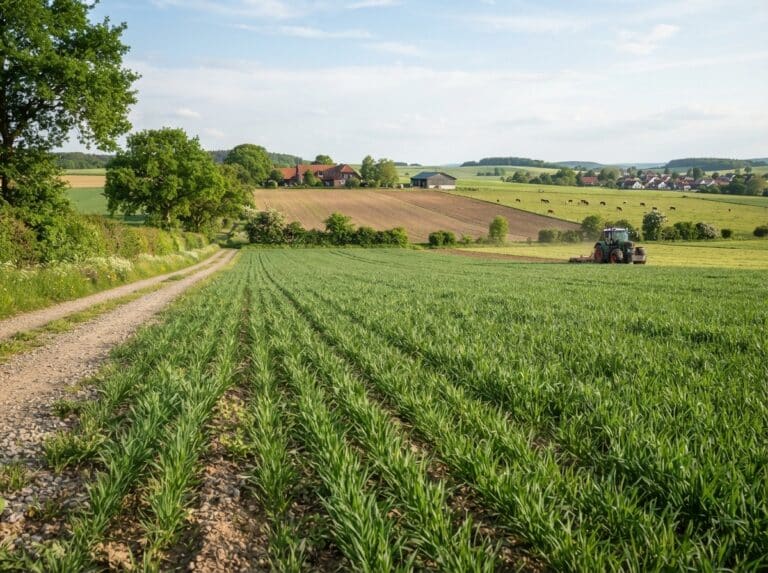 Ackerland mit langfristigem Pachtvertrag verpachten