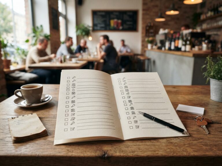 Checkliste für die Gastronomieverpachtung