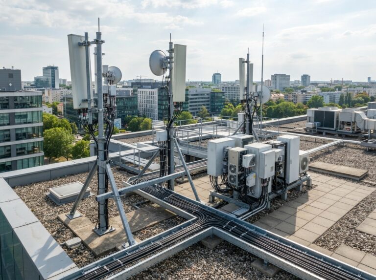 Dach für Datennetze verpachten