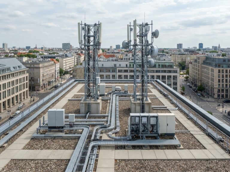Dach für Kommunikationsnetze verpachten