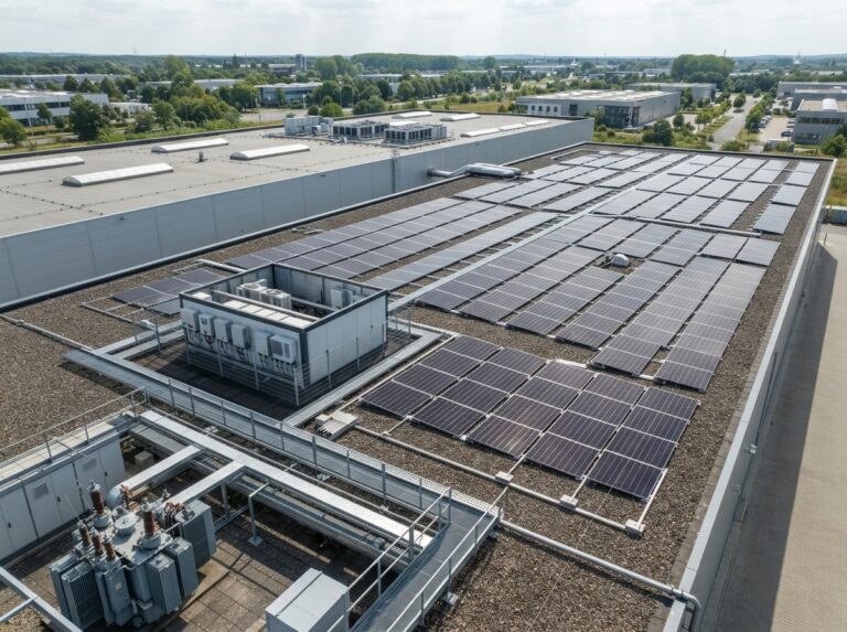Dach für technische Anlagen verpachten