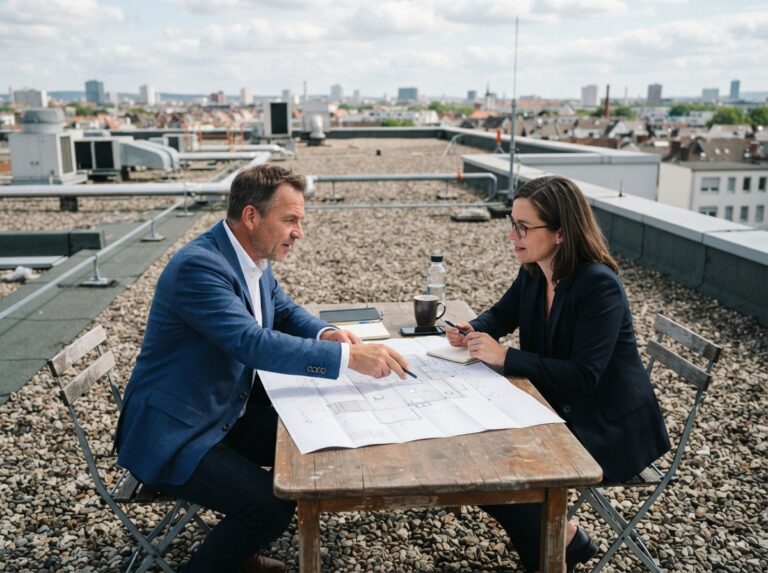 Dachpacht verhandeln