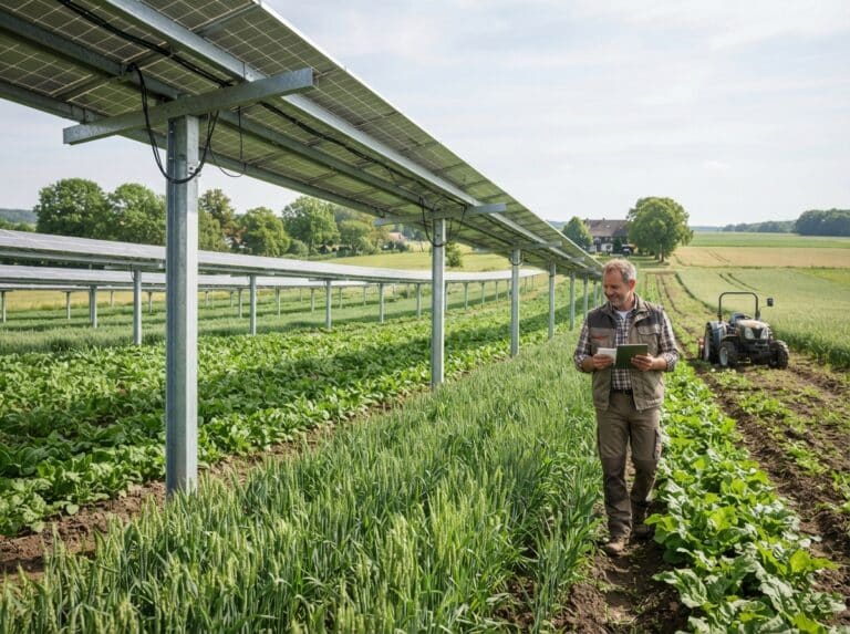 Einnahmen aus der Verpachtung von Agri-PV-Flächen