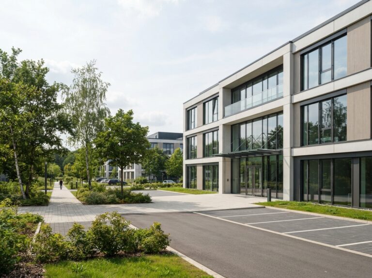 Gewerbepark-Gebäude verpachten