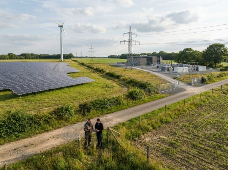 Infrastrukturflächen mit mehreren Eigentümern verpachten
