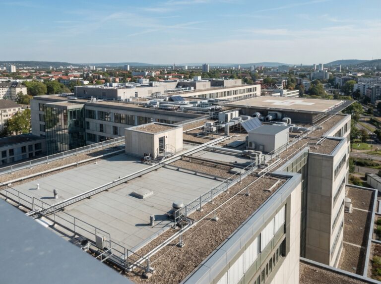 Krankenhausdach verpachten