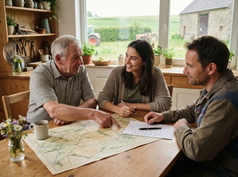 Landpacht innerhalb der Familie