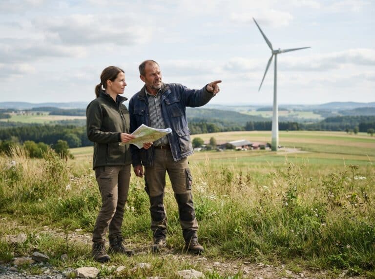 Pächter für Windkraftstandorte finden