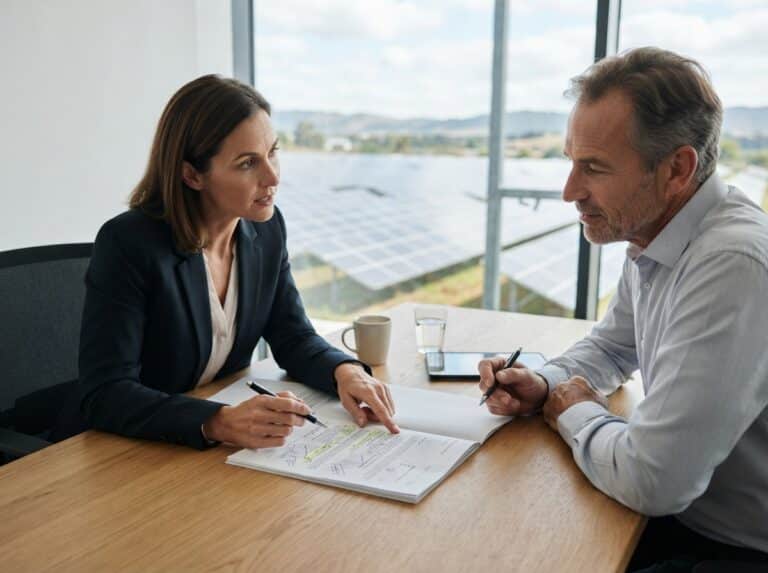 Solar-Pachtvertrag verhandeln