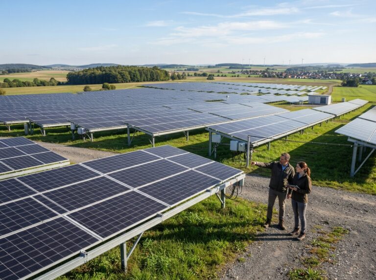Solarflächen an Investoren verpachten